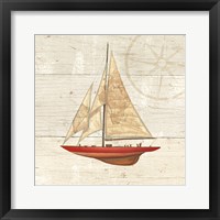 Nautique II Framed Print