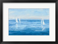 Framed Open Sail with Turquoise