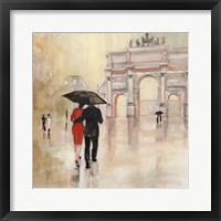 Framed Romantic Paris II