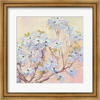 Framed 'Spring Dogwood II' border=