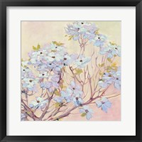 Framed 'Spring Dogwood II' border=