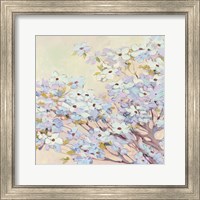 Framed 'Spring Dogwood I' border=