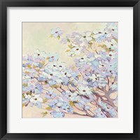 Framed 'Spring Dogwood I' border=