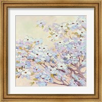 Framed 'Spring Dogwood I' border=