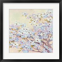 Framed 'Spring Dogwood I' border=