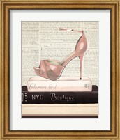 Framed 'Fashion Magazine IV' border=