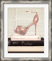 Framed 'Fashion Magazine IV' border=