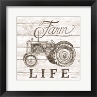 Farm Life Framed Print