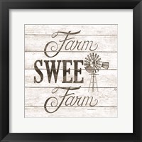 Farm Sweet Farm Framed Print