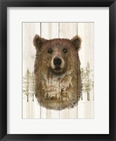 Framed Bear Wilderness Portrait