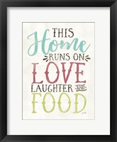 Framed Love, Food and Laughter