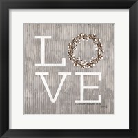 Love Framed Print