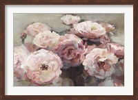 Framed Wild Roses Neutral