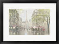 Framed Pale Impression of Paris