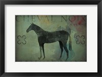 Framed Cheval Noir v1