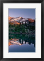 Framed Mount Jefferson Panel III