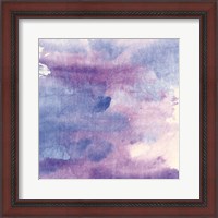 Framed 'Purple Haze II' border=