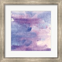 Framed 'Purple Haze II' border=