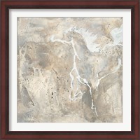 Framed 'White Horse II' border=