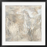 White Horse II Framed Print