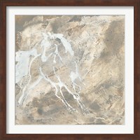 Framed 'White Horse I' border=