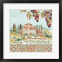 Tuscan Breeze II Framed Print