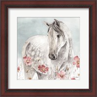 Framed 'Wild Horses IV' border=