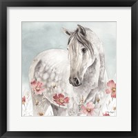 Framed 'Wild Horses IV' border=