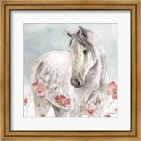 Framed 'Wild Horses IV' border=