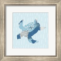 Framed 'Coastal Cool IV' border=