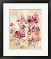 Floral Reflections II Framed Print