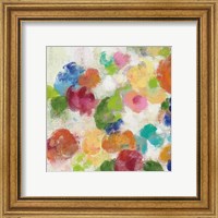 Framed 'Hydrangea Bouquet I Square I' border=