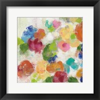 Hydrangea Bouquet I Square I Framed Print