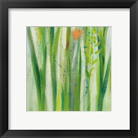 Framed 'Longstem Bouquet I Square III' border=