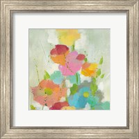 Framed 'Longstem Bouquet I Square I' border=