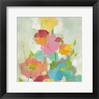 Longstem Bouquet I Square I Framed Print