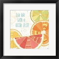 Citrus Splash II Framed Print