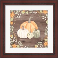 Framed 'Autumn Offering II Dark' border=