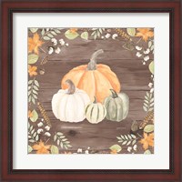 Framed 'Autumn Offering II Dark' border=