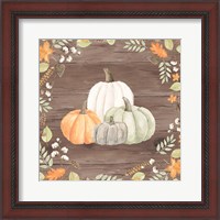 Framed 'Autumn Offering I Dark' border=