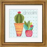 Framed 'Southwest Cactus IV' border=