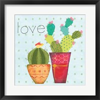 Southwest Cactus III Framed Print