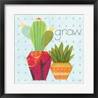 Southwest Cactus II Framed Print