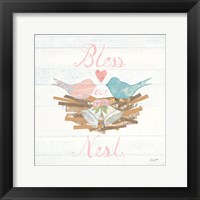 Lovebirds III Framed Print