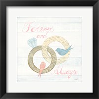 Lovebirds II Framed Print