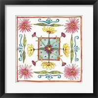 Framed 'Simply Petals X' border=