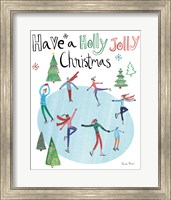 Framed 'Holiday Festivities II' border=