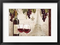Framed Wine in Paris II