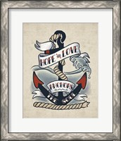 Framed 'Sailor Wisdom I' border=