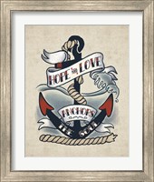 Framed 'Sailor Wisdom I' border=